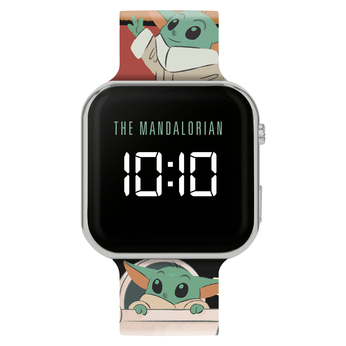 The Mandalorian Brown Strap LED Watch