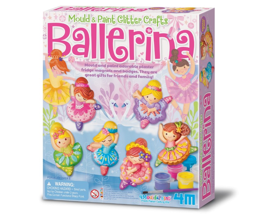 Great Gizmos Mould & Paint Glitter Ballerina