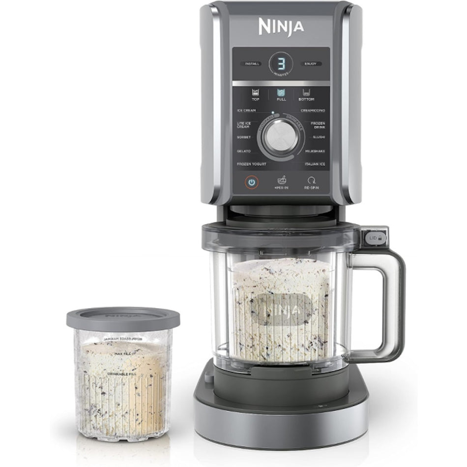 Ninja CREAMi Deluxe 10-in-1 Ice Cream and Frozen Drink Maker