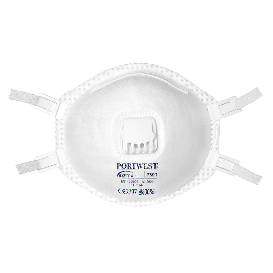 FFP3 Valved Respirator Mask (10s) Portwest