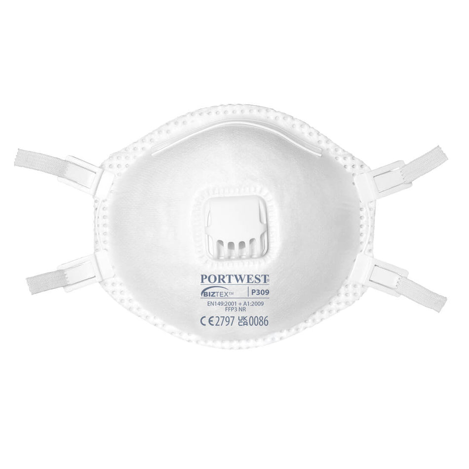 FFP3 Valved Respirator Mask (2s) Portwest