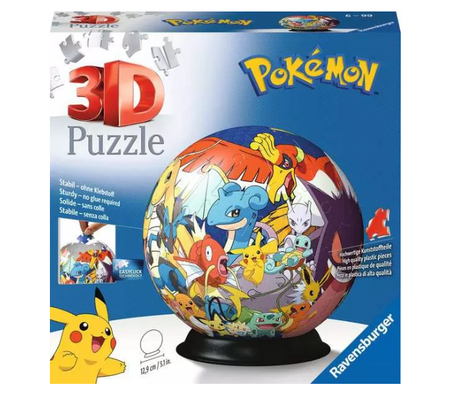 Ravensburger Pokemon, 72 piece 3D Jigsaw Puzzle