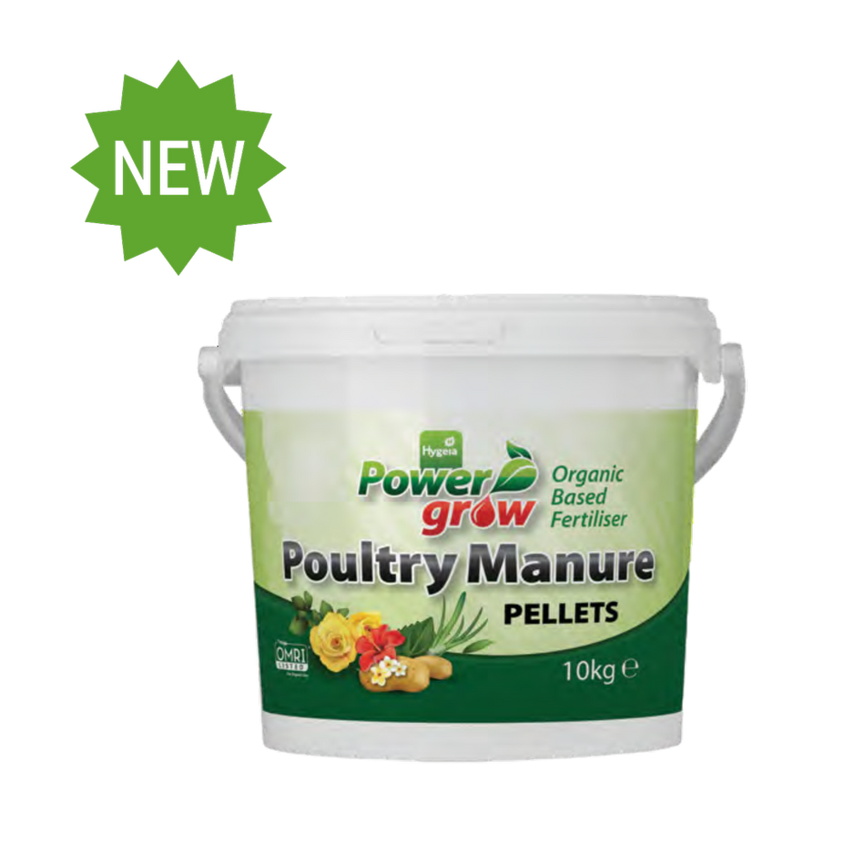 Power Gro Pelleted Poultry Manure 10kg