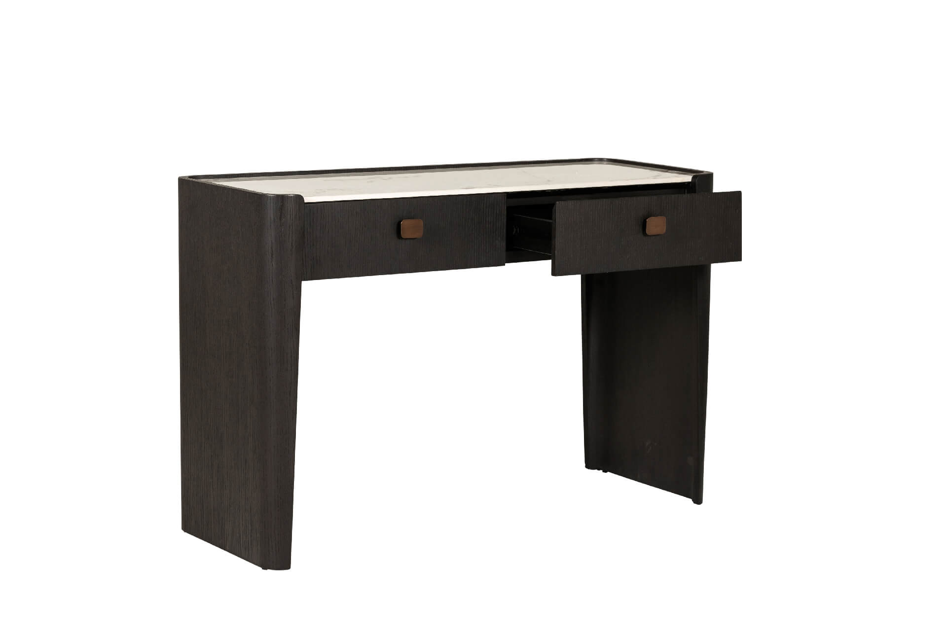 Rhodes Dressing Table 2 Drawer Ebony