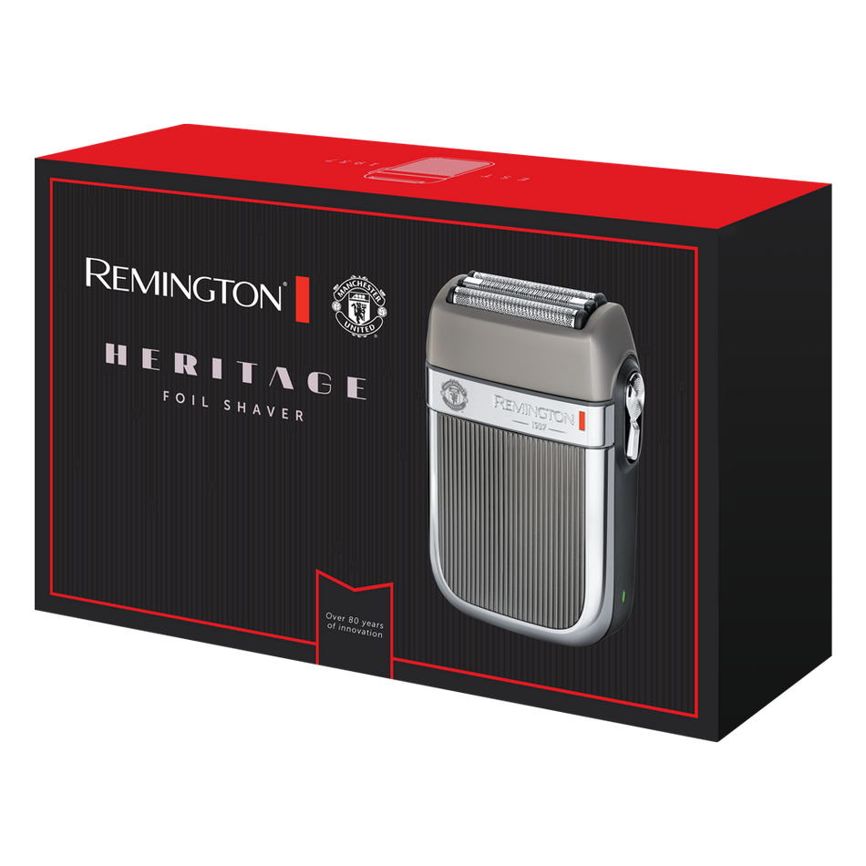 Remington Heritage Foil Shaver Manchester United Edition