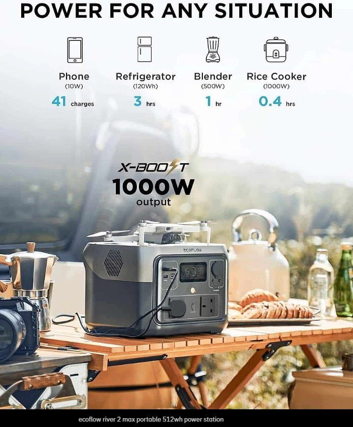 EcoFlow RIVER 2 Max Portable Power Station