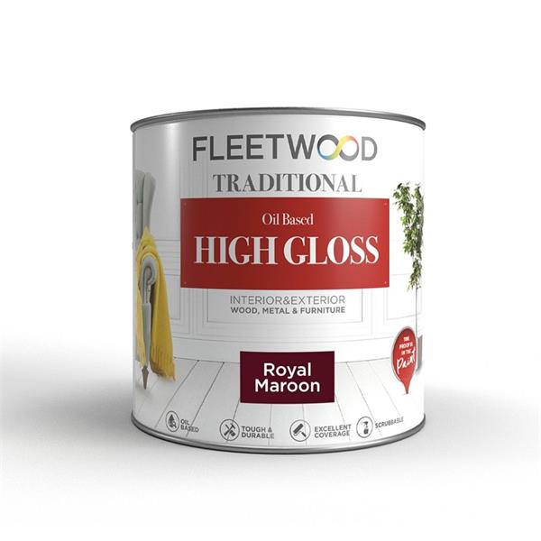 Fleetwood High Gloss Coloured 750ml