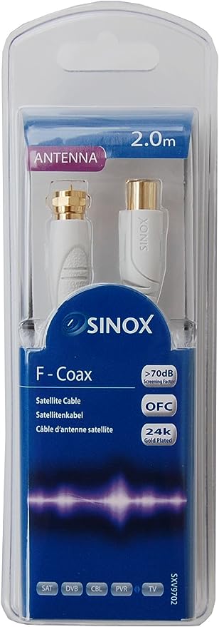 SINOX OV9702 F CON M F CON M WHITE 1.5M CABLE | OV9702