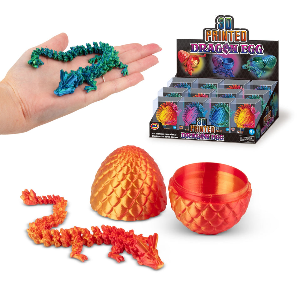 3D Printed Dragon Egg