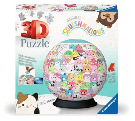 Ravensburger Squishmallows 72 piece 3D Jigsaw Puzzle