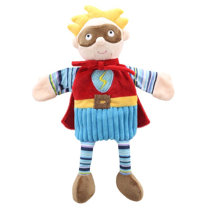 Super Hero Brown Mask Story Tellers Puppet