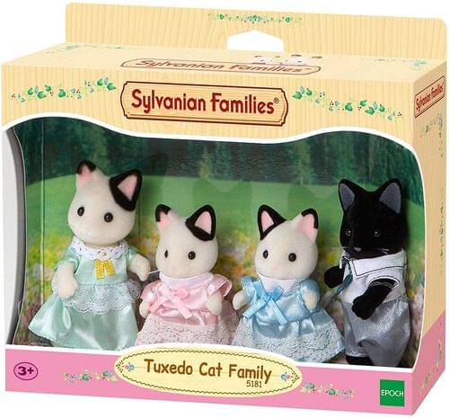 Tuxedo Cat Family Sylvanians