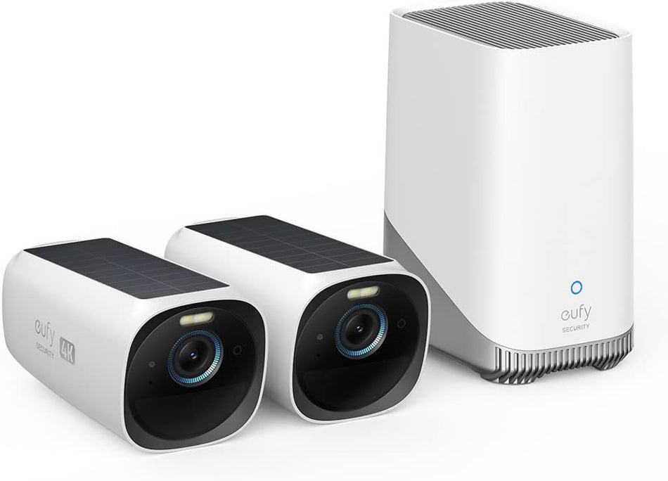 Eufy Security S330 2 Cameras with HomeBase 3