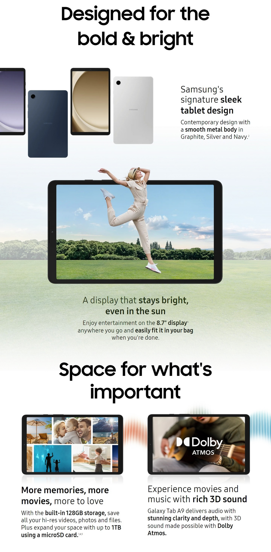 Samsung Galaxy A9 Tablet