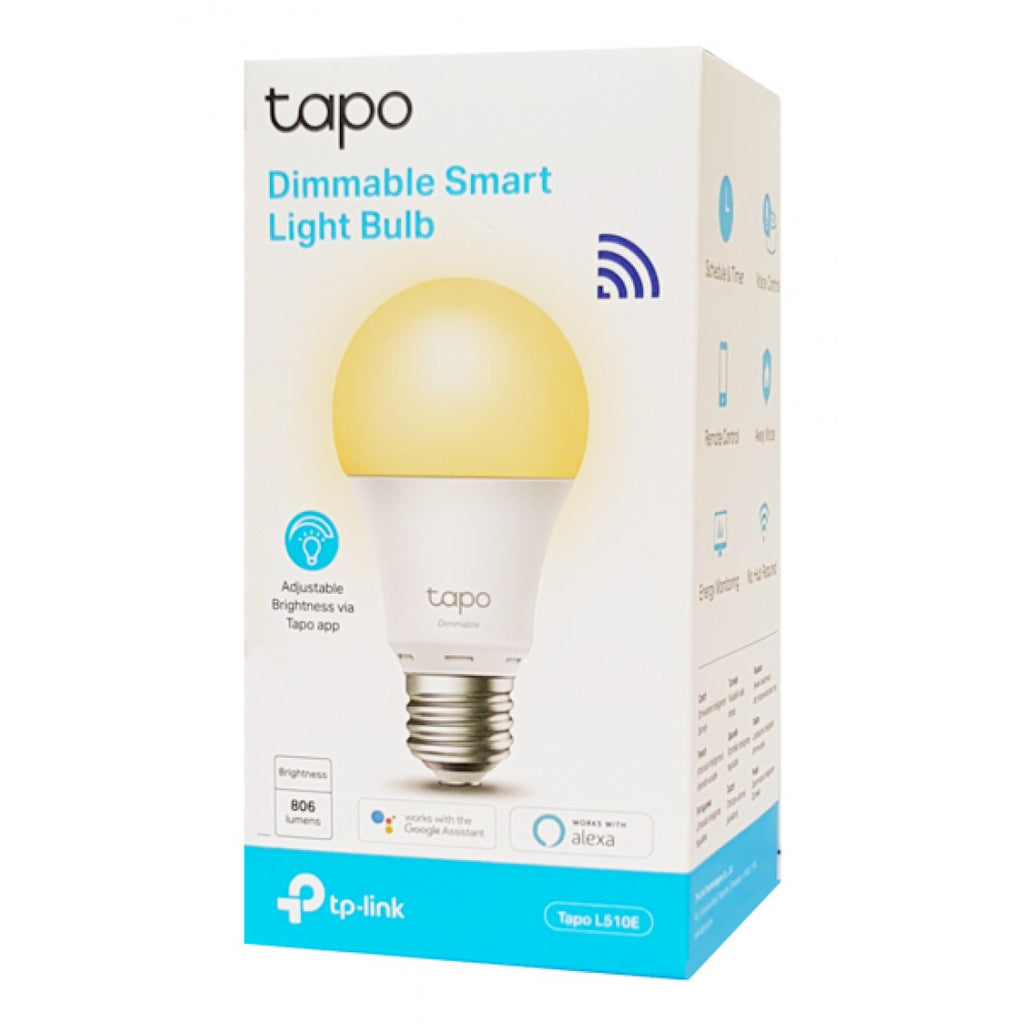 TAPO L510E DIMMABLE SMART LIGHT BULB SINGLE PACK | TAPOL510E