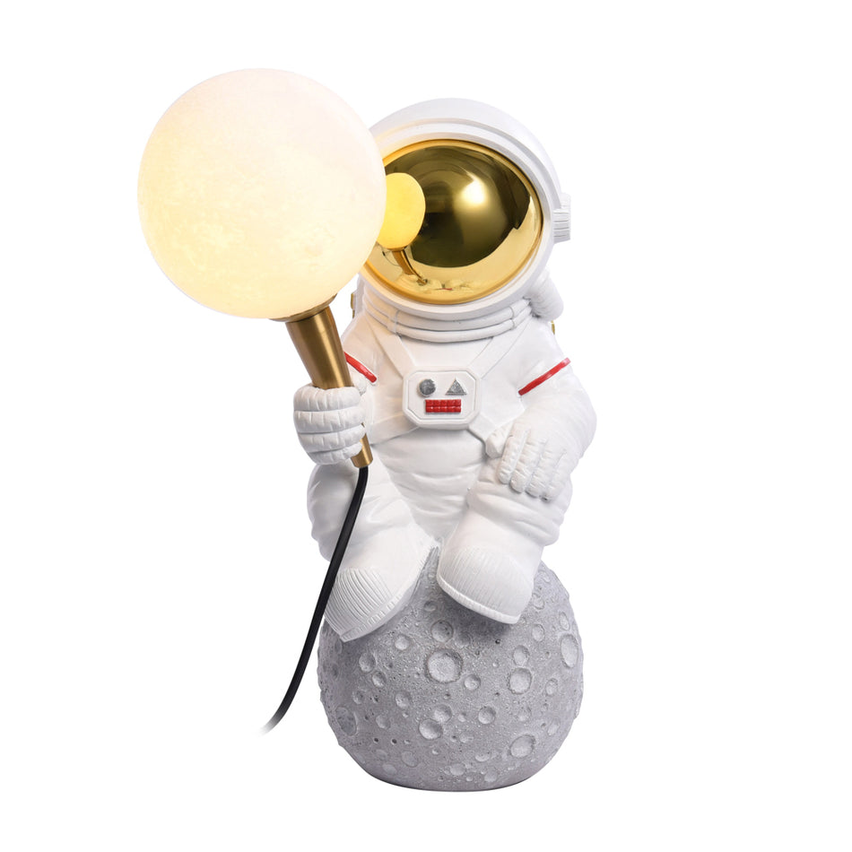Astronaut On The Moon Usb Lamp