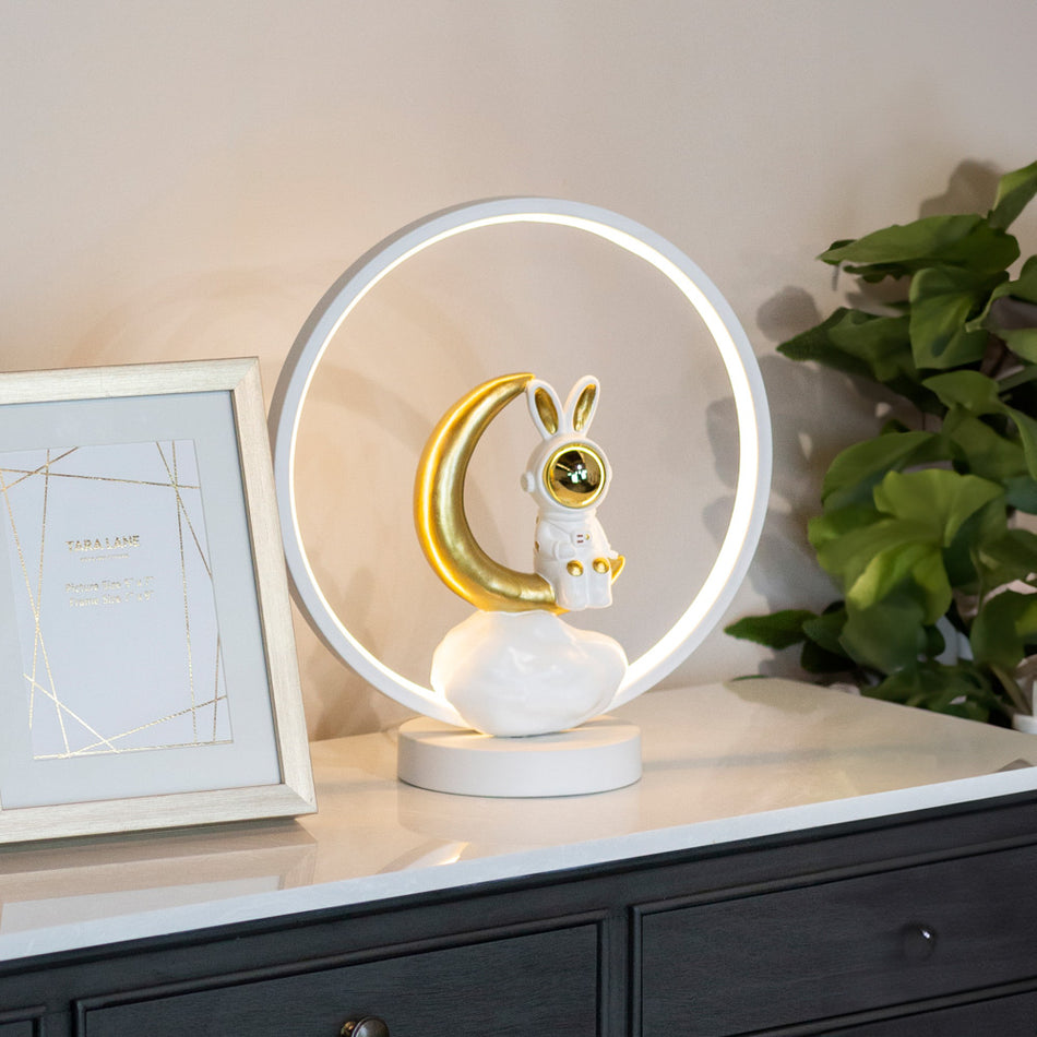 Bunny Astronaut Usb Lamp