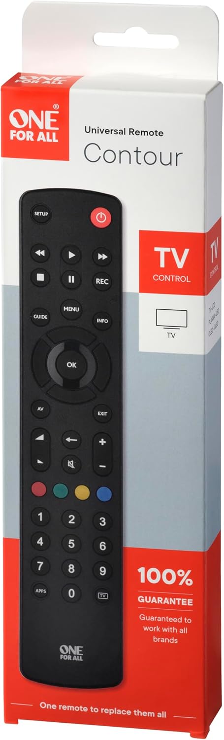 One For All Contour Universal Remote Control