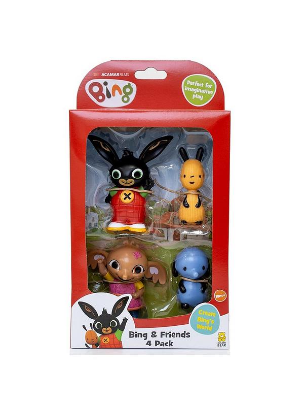 Bing & Friends 4 Pack Figures