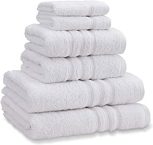 Catherine Lansfield Zero Twist White Towel