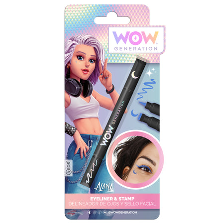 Eyeliner with Face Stamper Wow Generation