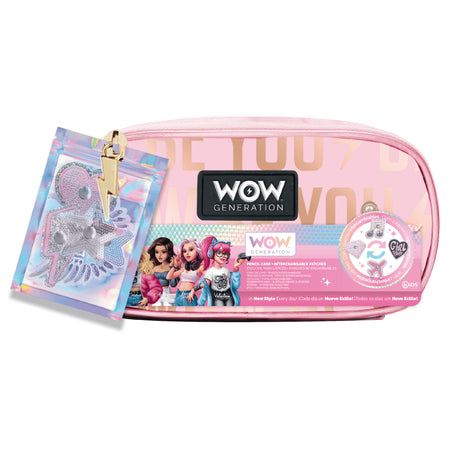 Pencil Case with Patches