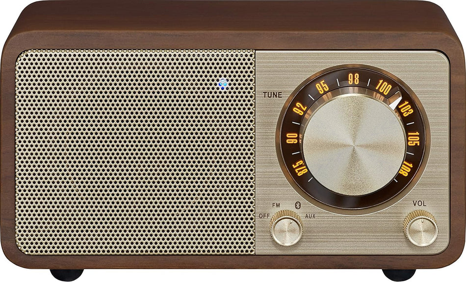 Sangean WR-7 Plus FM & Bluetooth Wooden Cabinet Radio