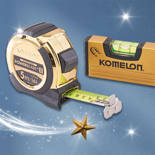 Komelom 5m Tape With Level