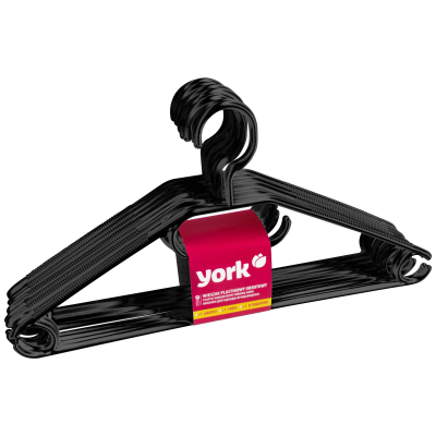York Standard Clothes Hangers 10 Pack