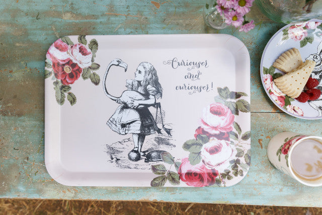 V&A Alice in Wonderland Large Rectangular Tray