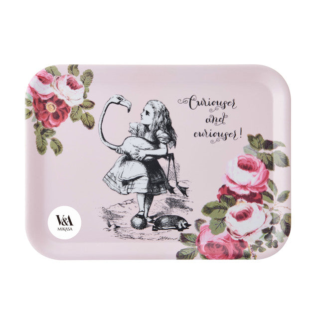 V&A Alice in Wonderland Large Rectangular Tray