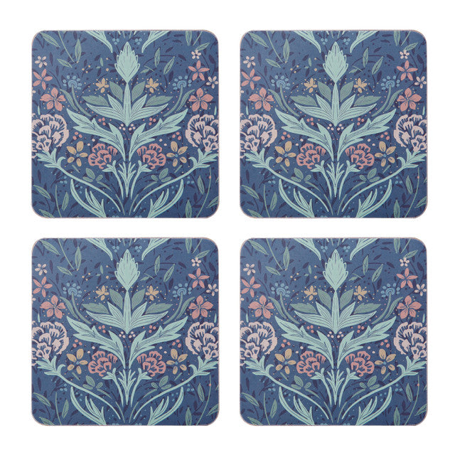 Arts & Crafts Pack 4 Premium Coasters