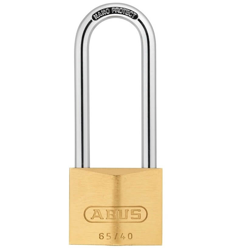 40X63 Abus Long Brass Padlock