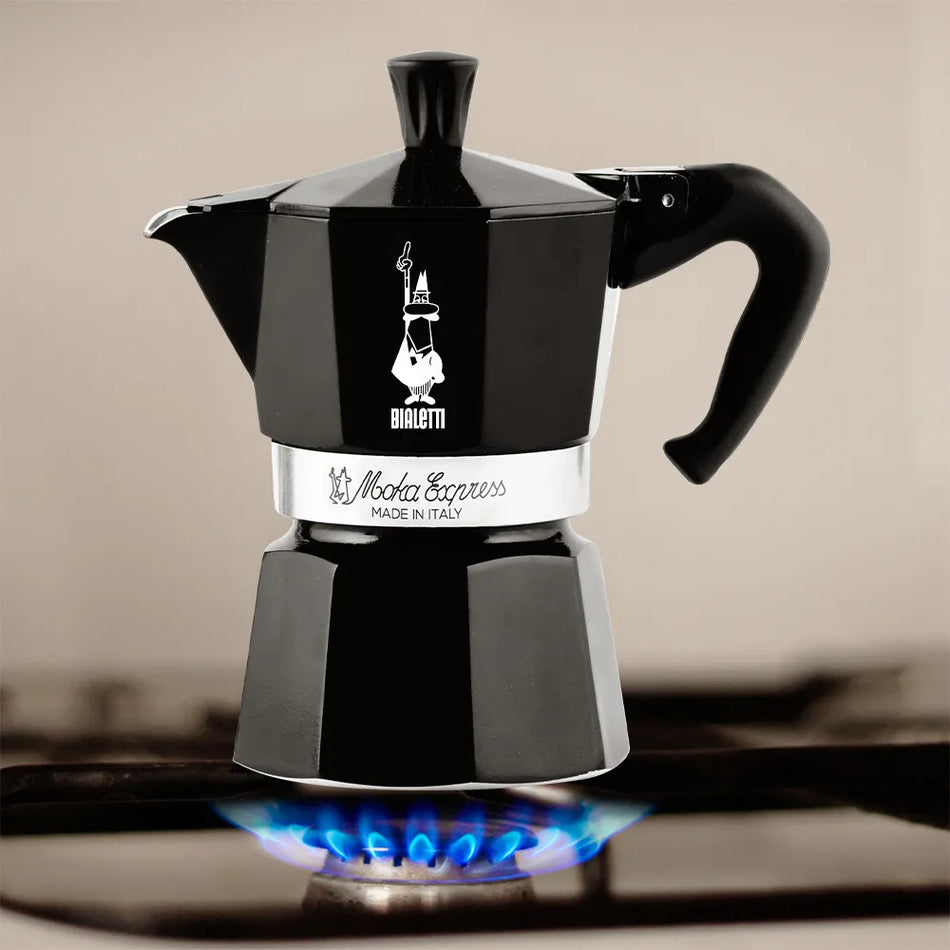 Bialetti Moka Express 3 Cup Black