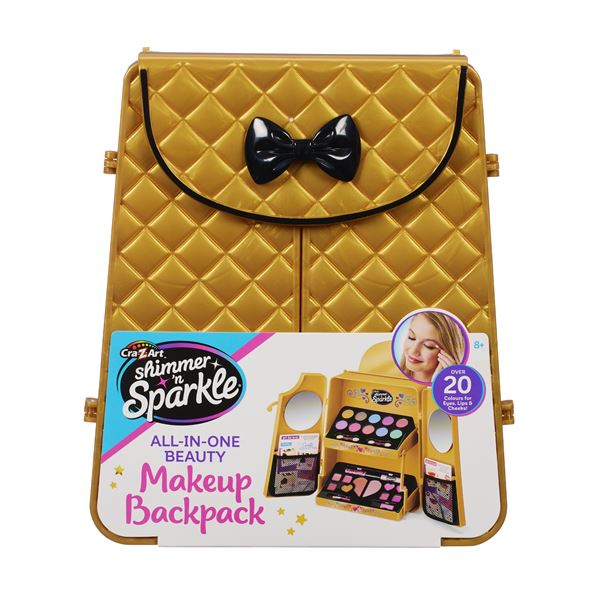 Shimmer & Sparkle All in One Beauty Make up Backpack