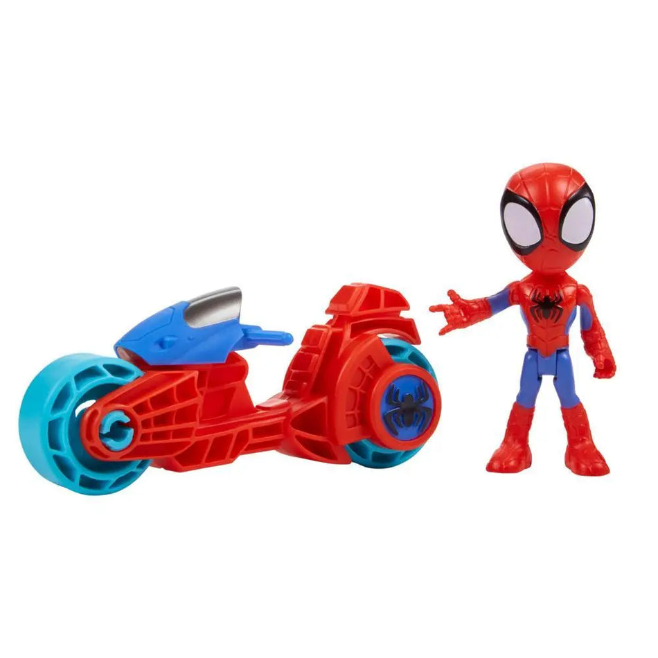 Spidey & Friends Figures & Motorcycle