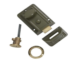 Night Latch 6 Pin Brass Cylinder MU Clampack | BMU551RC6CL
