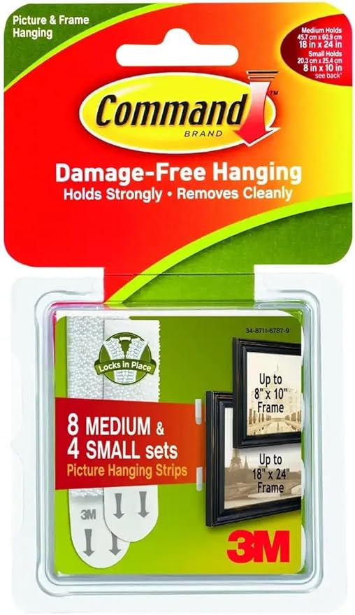 Command Combo Picture Hanging Strips