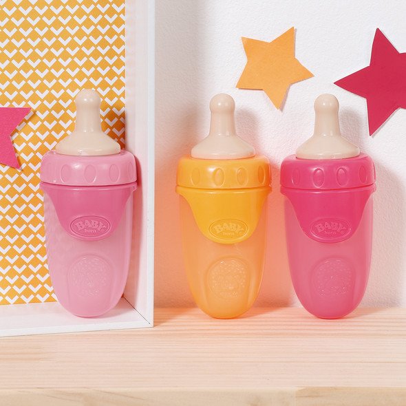 Baby Born Bottle with Cap Assorted