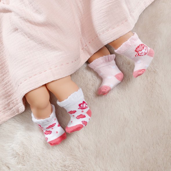 Baby Annabell Socks 2 Pack Assorted