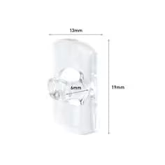 Clear Decorating Clips with Clear Strips (20 Clips & 24 Strips)