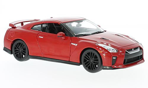 1:24 Nissan GT-R 2017 Red