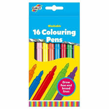 Galt 16 Colouring Pens Washable