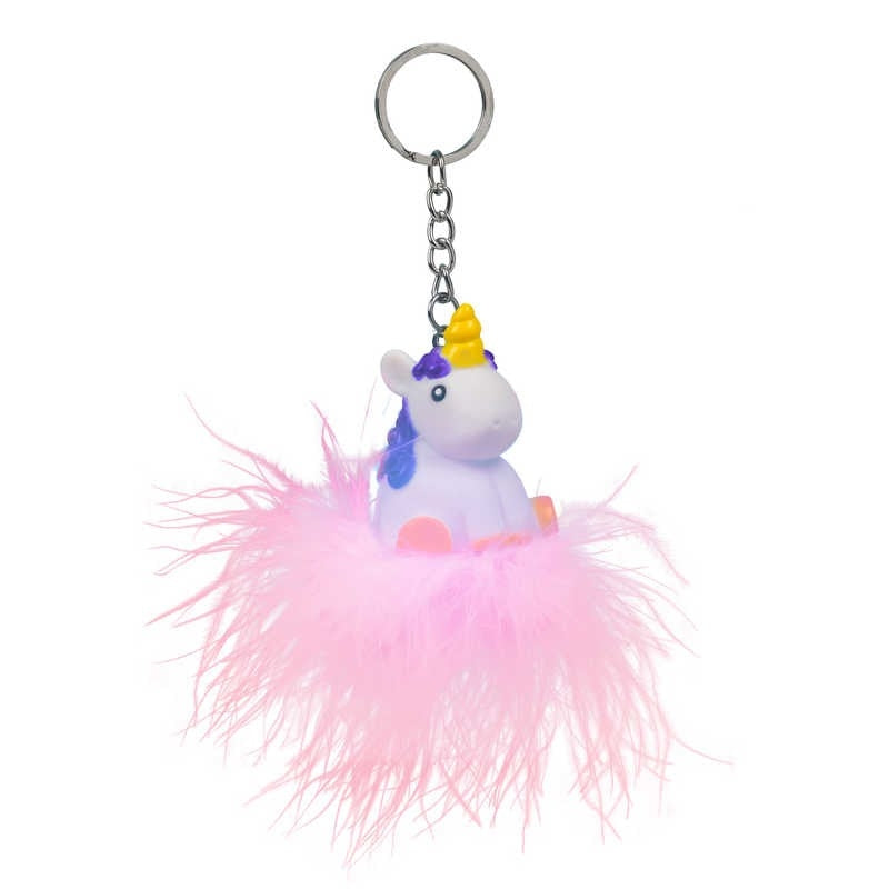 Tobar Flashing Unicorn Keychain