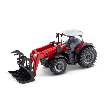 One for Fun 10Cm Massey Ferguson 8740S Tractor W/Front Loader