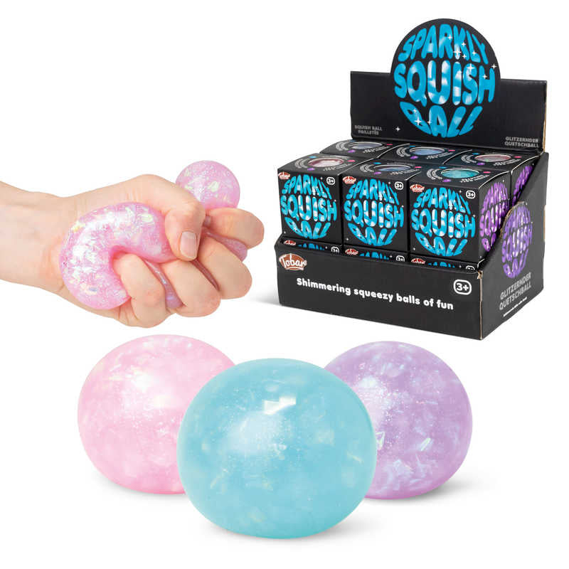 Tobar Scrunchems Sparkly Squish Ball