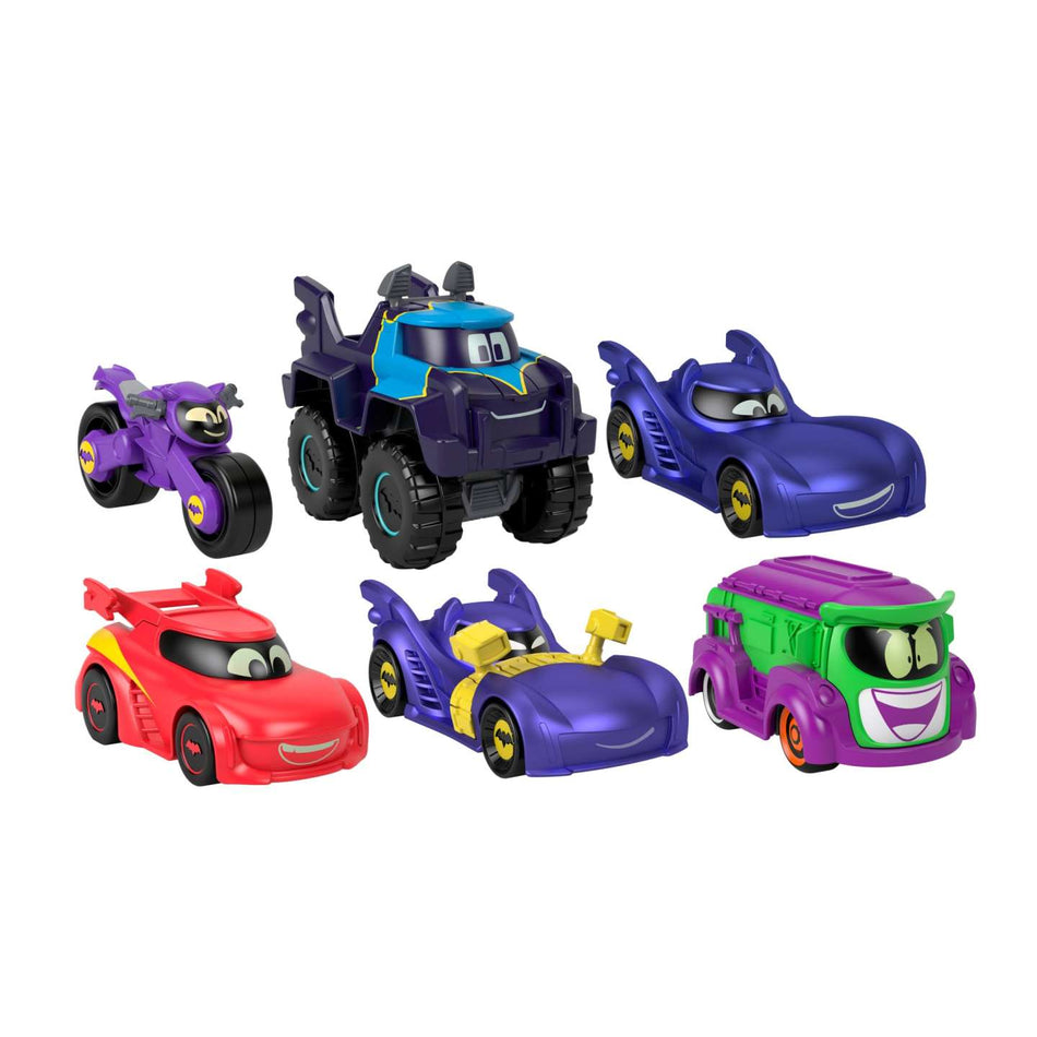 Fisher Price Batwheels 1:55 Scale Diecast Car Assortment