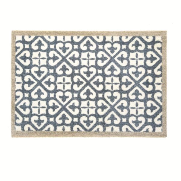 My Mat Harlequin Tile Blue 50 x 75cm
