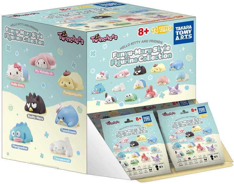 Twinchees Hello Kitty & Friends Funyu-Maru Figures