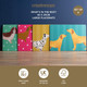 Dog Print Pack 4 Large Premium Placemats